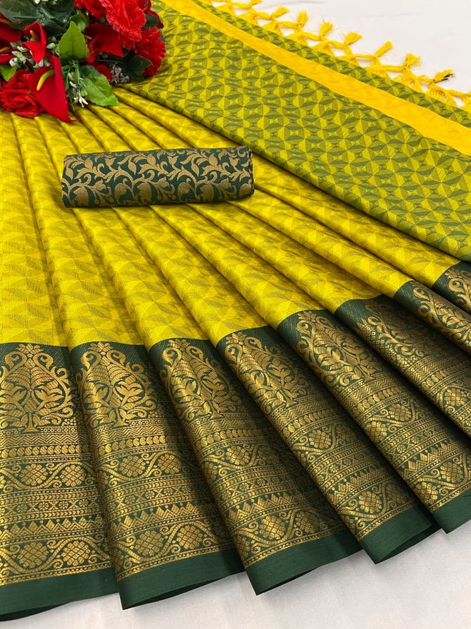 Aab Genius Non Catalogue Pure Mercerised cotton silk Designer Saree Catalogue